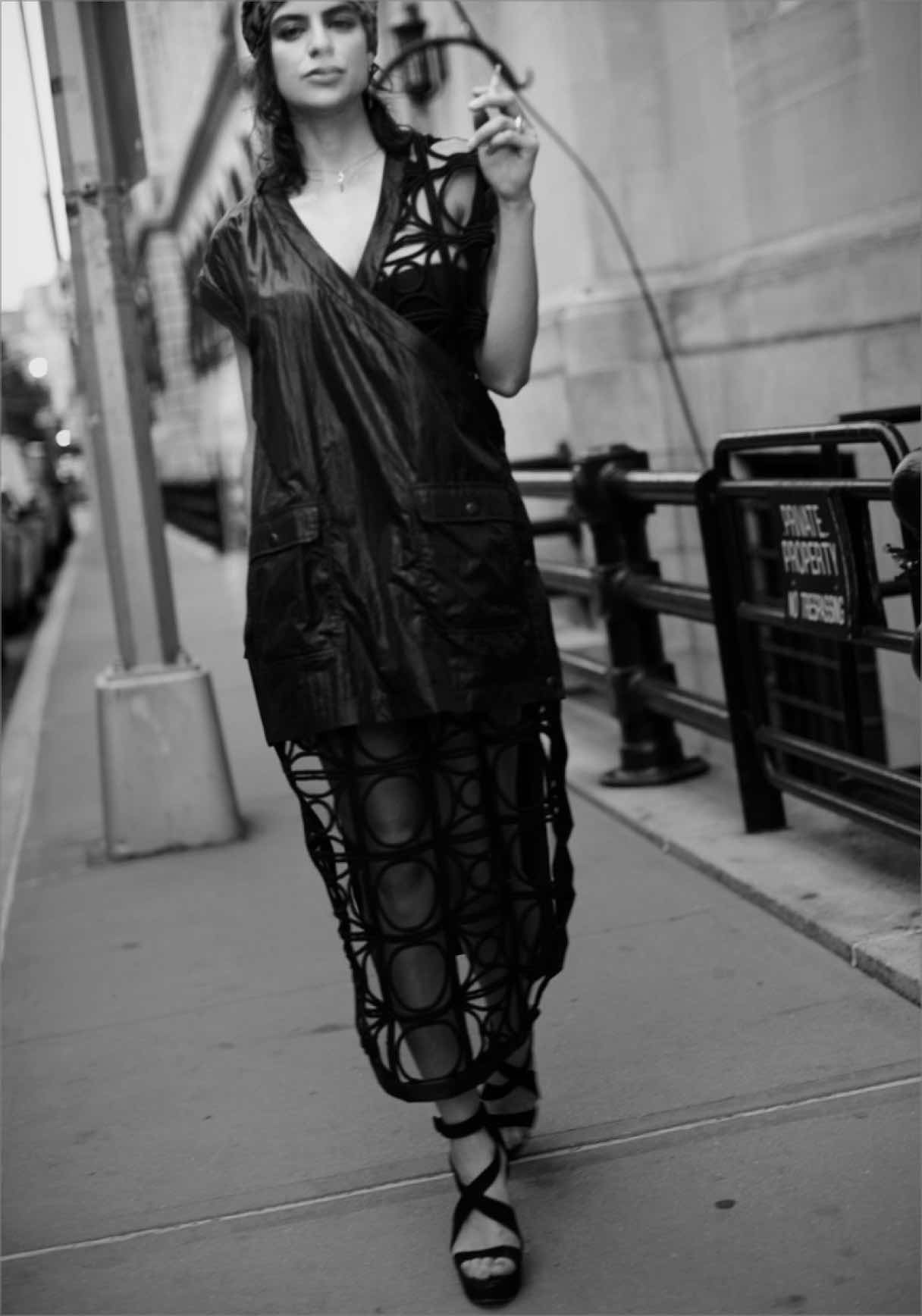 Jaz James portrait, NYC